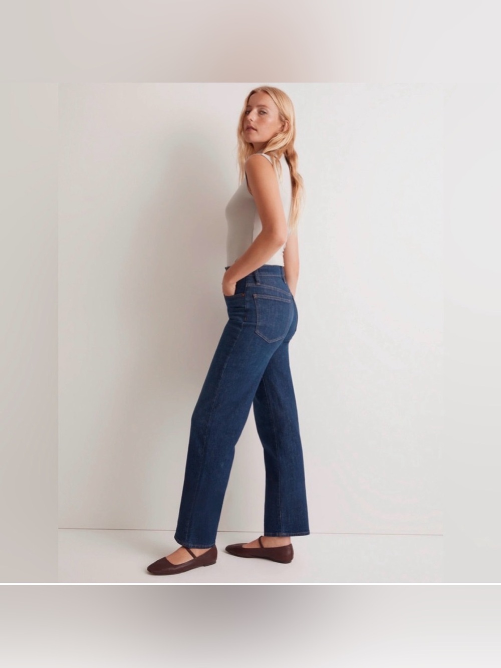 Madewell The Perfect Vintage Wide-Leg Jean - 25